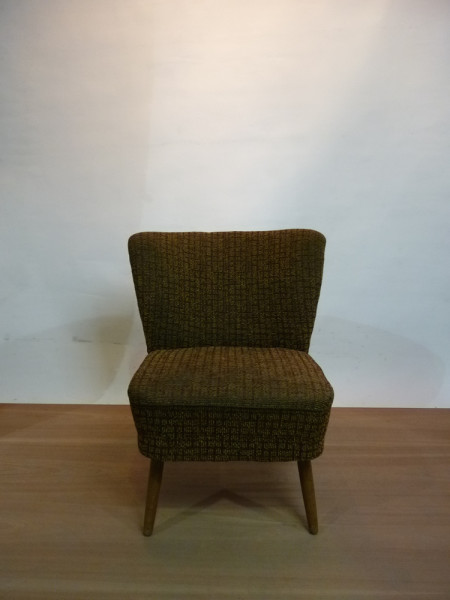 4: 1950's Mid-Century Cocktail Lounge Chair