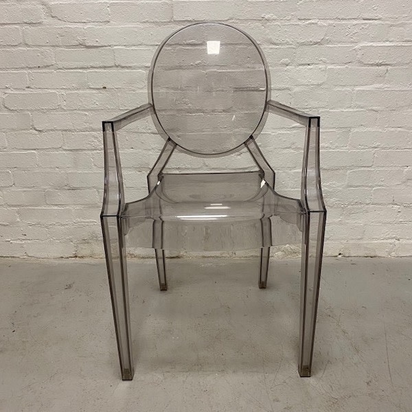1: Kartell Ghost Chair - Smoke (Quantity 12 available)
