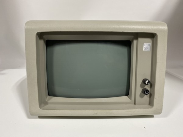 5: IBM PC 5150 Monitor With Keyboard & Mouse (Non Practical) (1981)