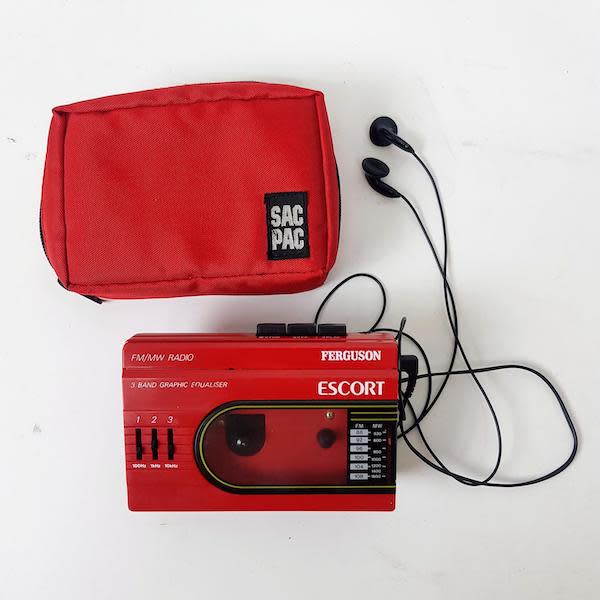 3: 1980's Red Ferguson Walkman