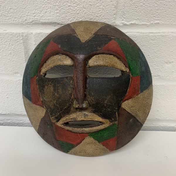 1: Round Tribal Mask