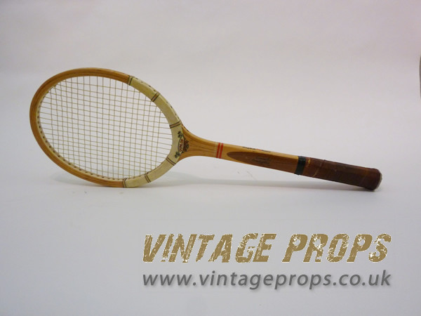 2: Vintage Wooden Tennis Racket