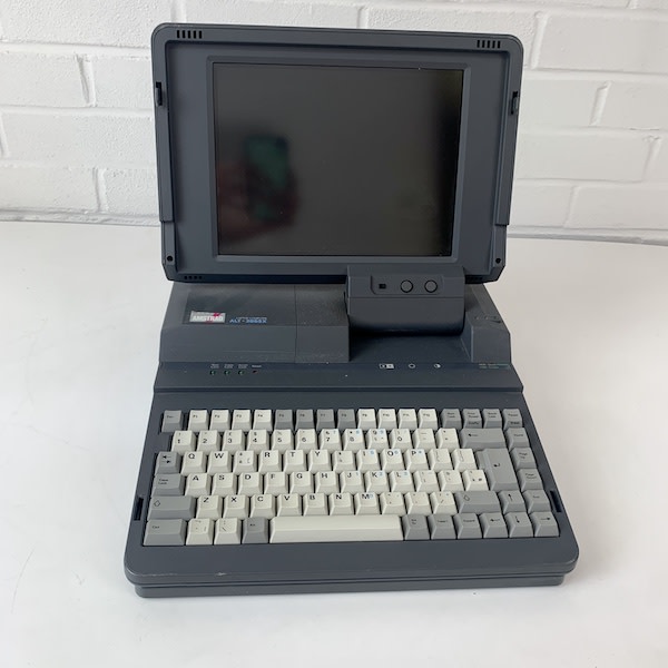 1: Portable Amstrad ALT 386SX Laptop (1988) (Non Practical)