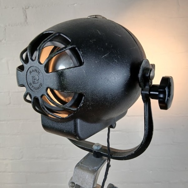 6: Vintage 'Strand Electric' Black Studio Spotlight (Working)