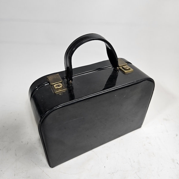 2: Black Patent Vanity Case