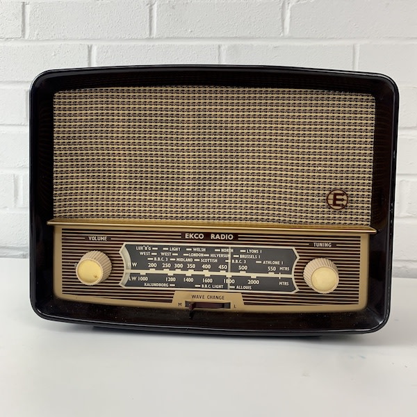 1: Vintage EKCO Radio (Non Practical)