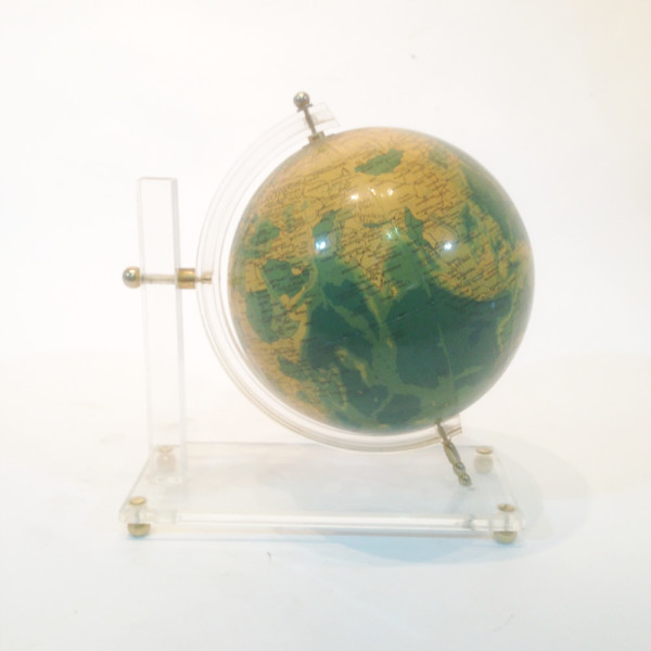 2: 1960's Globe On Perspex Stand