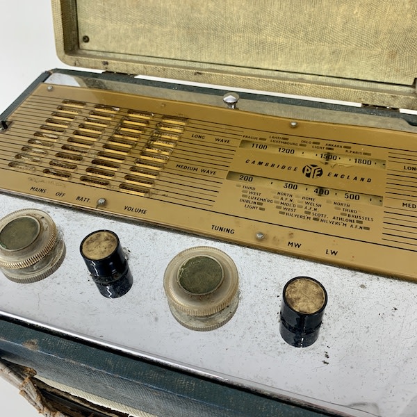 5: Vintage PYE Portable Radio (Non Practical)