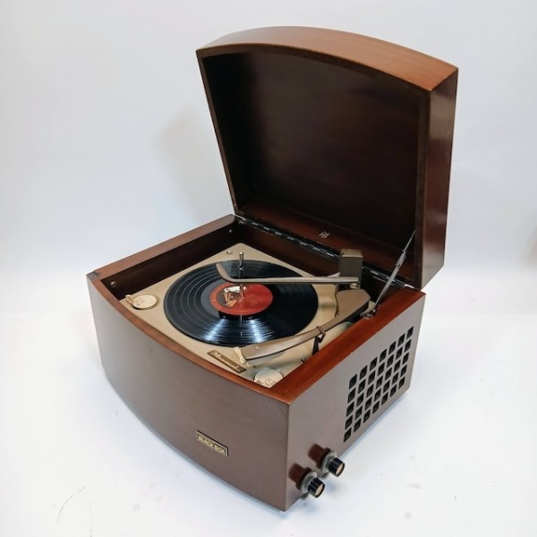 8: Pye Black Box Record Player (Fully Working) (1955)
