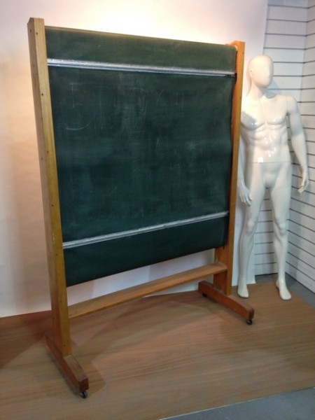 1: Revolving Vintage Blackboard