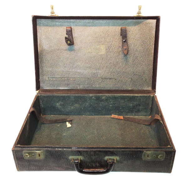4: Leather Suitcase