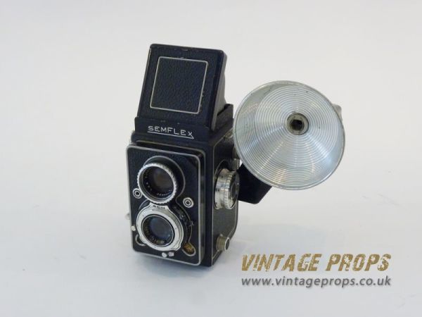 1: Semflex Vintage Camera With Flash Light (Non Practical)