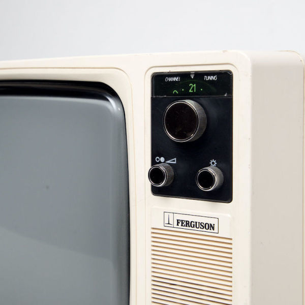 2: Static Only Ferguson Portable TV