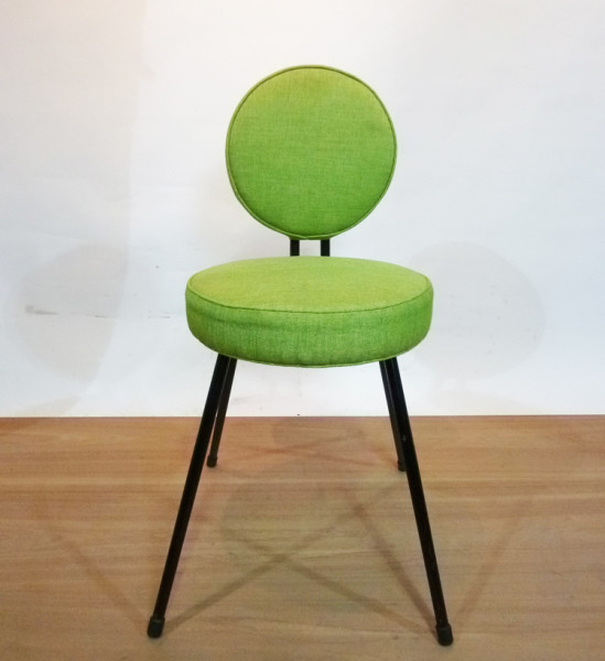 2: Lime Green 1960's Retro Chair