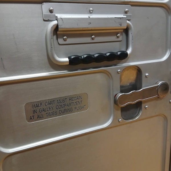 12: American Airlines Silver Service Trolley