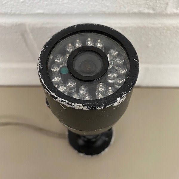 1: Working CCTV Camera