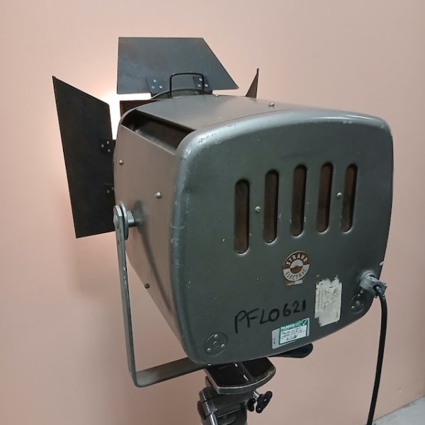 7: Vintage 'Strand' Electric Lamp On Adjustable Tripod (Working)