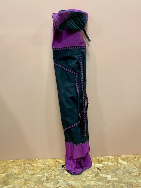 4: Retro Ski's With Ski Bag