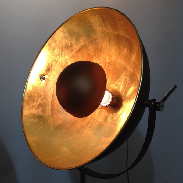 2: Domed Stage Light - Copper & Gold Leaf (Working)