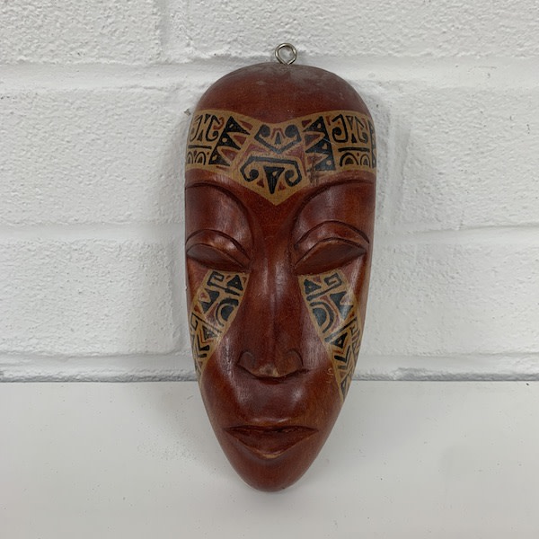 1: Red Tribal Mask