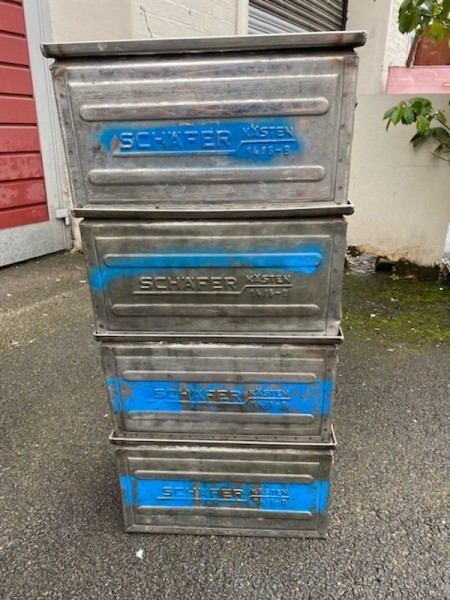 1: Stainless Steel Stacking Crates
