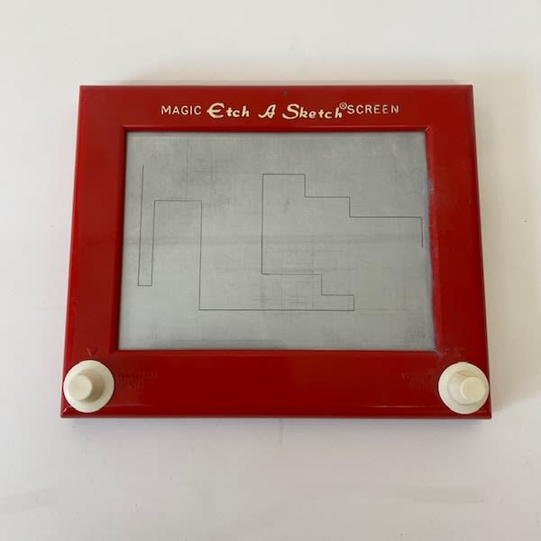 Vintage 1960 s Etch A Sketch LONDON PROP HIRE