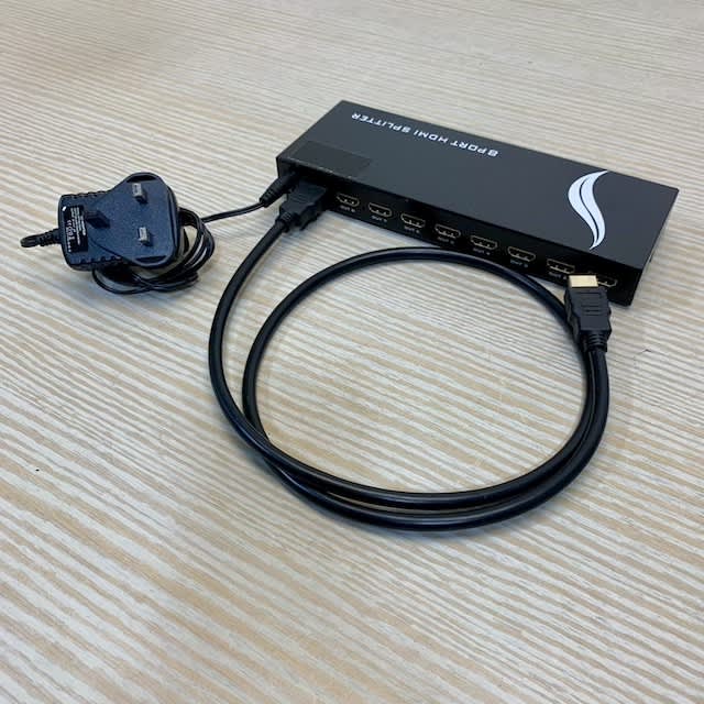 4: 4K 8 Port HDMI Splitter