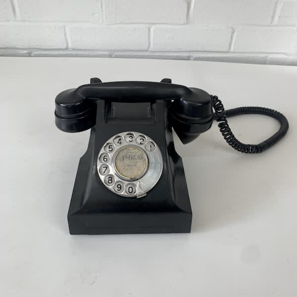 2: Vintage Bakelite Telephone