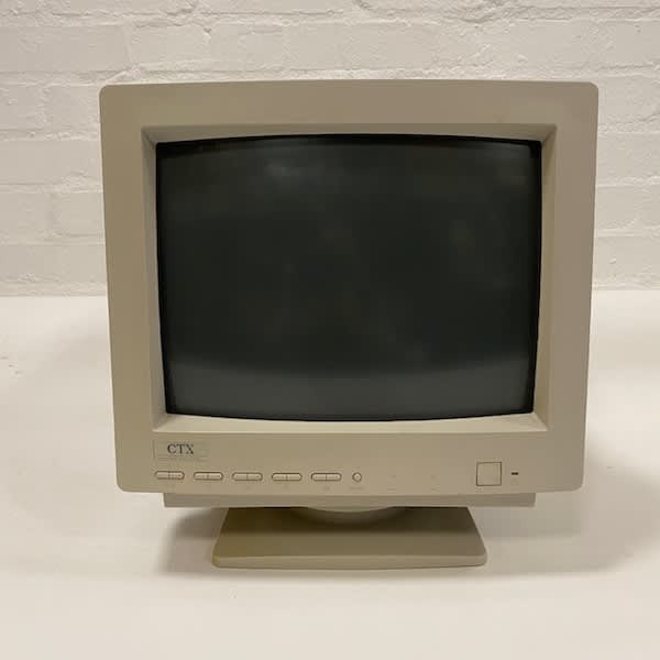 Working Retro CTX Monitor | LONDON PROP HIRE