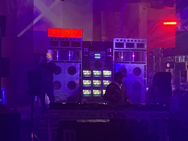 8: Large Mirrored Speaker Sound System (Non Practical)