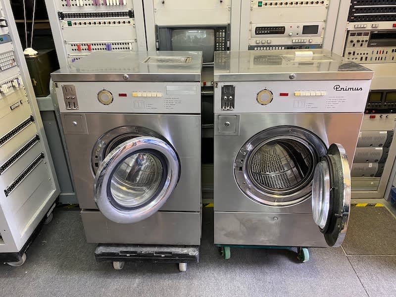 7: Vintage Industrial Launderette Washing Machine
