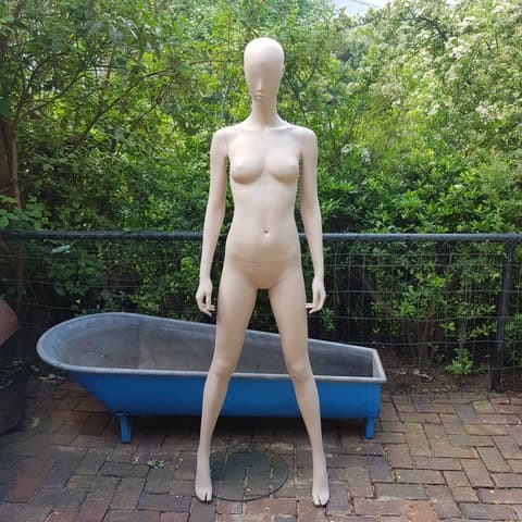2: Full Bodied Female Mannequin  - Neutral Colour