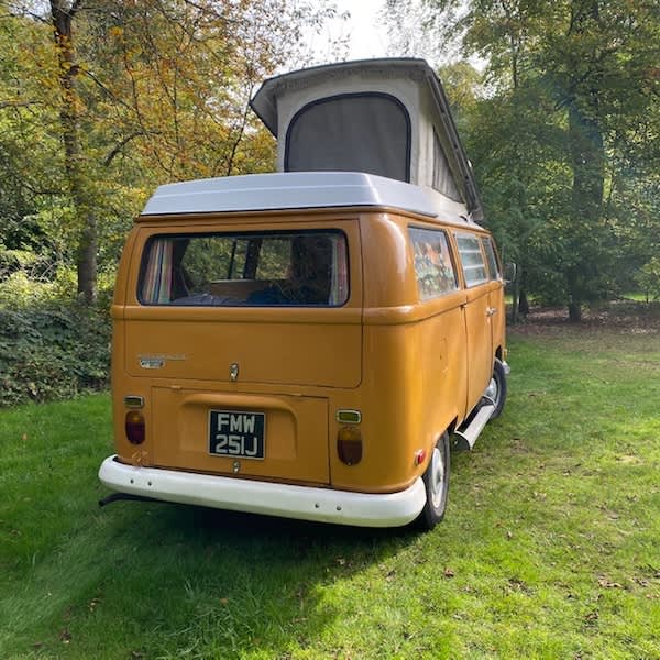 7: Vintage 1970's VW Campervan 