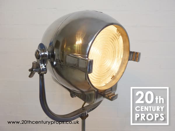 2: Chrome Industrial Floor Lamp (Working)