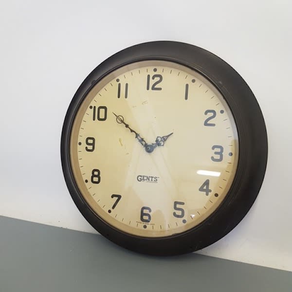 2: Vintage Gents' Wall Clock
