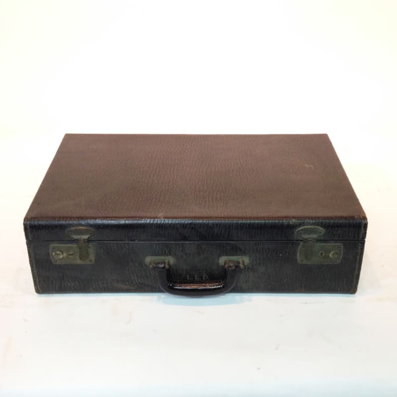 5: Leather Suitcase