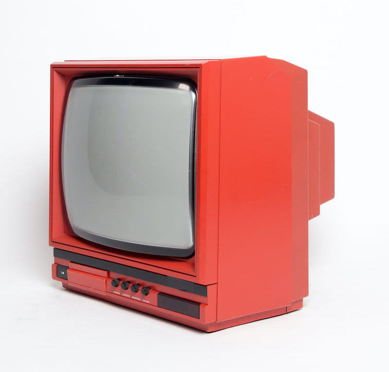 4: Non Practical Red Portable Ferguson 14C2 TV