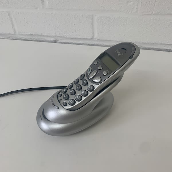 4: BT Studio 1000 Cordless Telephone With Docking Base Unit