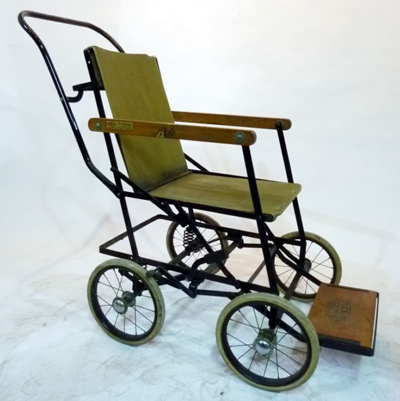 2: Vintage Hospital Wheelchair