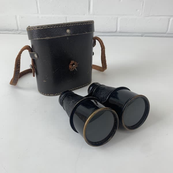 4: Vintage Military Binoculars