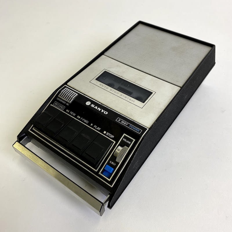 3: Sanyo Cassette Recorder (Non Practical)