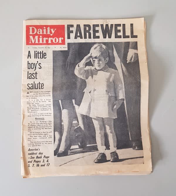 3: Vintage Newspaper - 1963