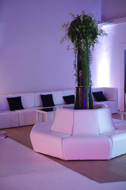 3: White Double Bolster 70cm Length Modular Sofa