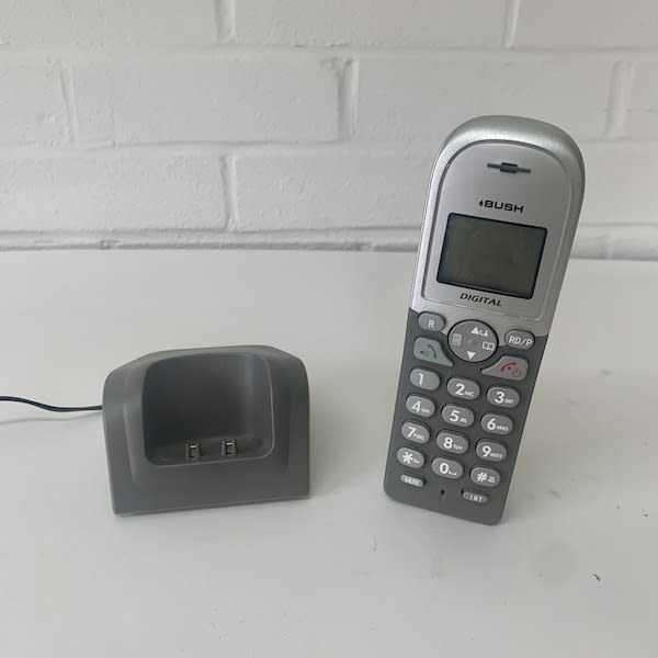 4: Bush Digital Cordless Telephone With Docking Base Unit 