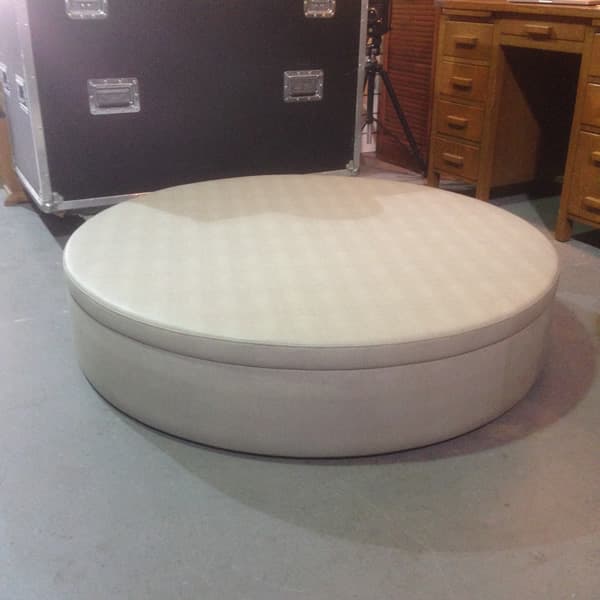3: Large Circular Daybed / Pouf