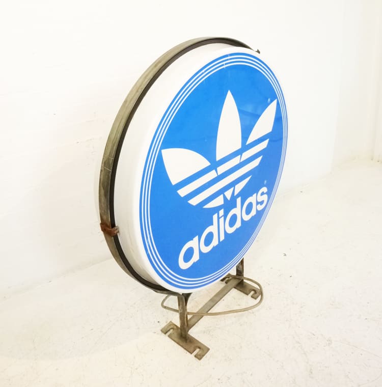 3: Large Adidas sign