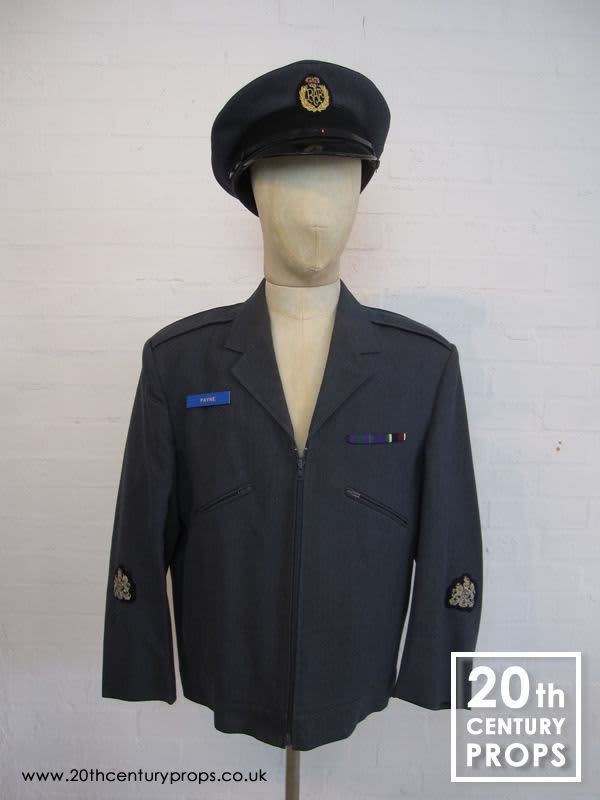 2: Vintage RAF Jacket & Beret