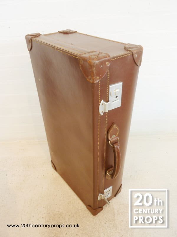 2: Leather Vintage Suitcase