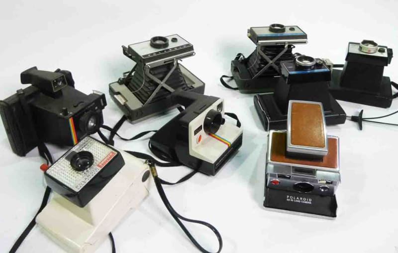 4: Retro Polaroid Cameras