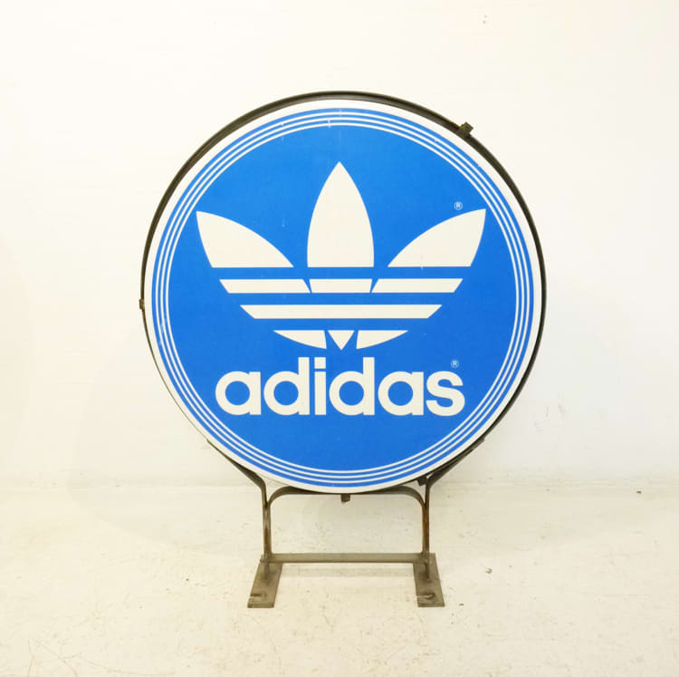 3: Large Adidas sign